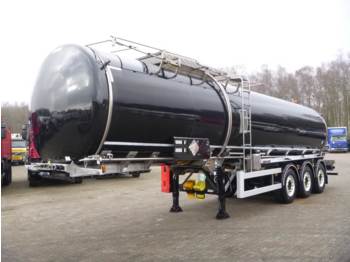 Crossland Bitumen tank inox 33.4 m3 + heating / ADR/GGVS - Tanksættevogn