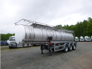 Crossland Chemical tank inox 22.5 m3 / 1 comp / ADR 08/2019 - Tanksættevogn