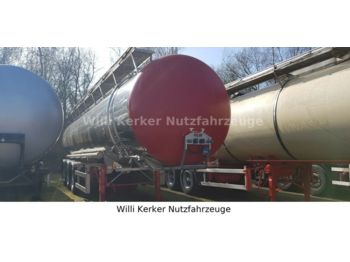 HLW Lebensmittelauflieger 3Ka 34 m³  7492  - Tanksættevogn