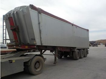  2007 Weightlifter Tri Axle Insulated Bulk Tipping Trailer c/w WLI, Easy Sheet (Plating Certificate Available, Tested 05/20) - Tipvogn sættevogn