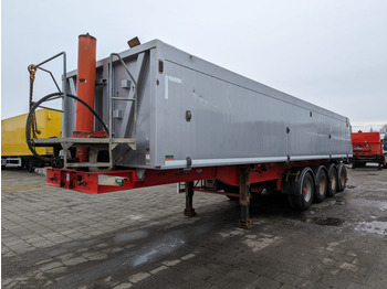 CMT W25-50 Tipper 36m³ - 4 Axle - Alu Box Steel Chassis - LiftAxle - Steering Axle (O1699) - Tipvogn sættevogn