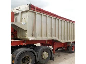  Wilcox Tri Axle Bulk Tipping Trailer (Plating Certificate Available, Tested 10/19) - Tipvogn sættevogn
