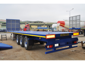 Åben sættevogn VERTRA NEW FLATBED SEMI TRAILER WITH CONTAINER LOCKS 2022: billede 1