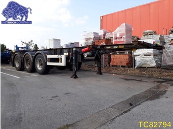 Containerbil/ Veksellad sættevogn Van Hool 20-30 FT Container Transport: billede 1