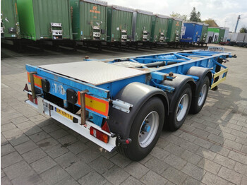 Containerbil/ Veksellad sættevogn Van Hool 3B0049 20FT TANK / SWAP - StainlesSteel Driptray - RustFree (O1153): billede 1