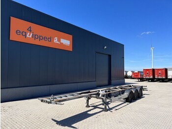 Containerbil/ Veksellad sættevogn Van Hool 45FT HC, SAF INTRADISC, empty weight: 3.700kg, NL-chassis, APK: 08/2022, 2x available: billede 1