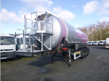 Tanksættevogn til transportering fødevarer Weightlifter Powder tank alu 37 m3 (tipping): billede 1