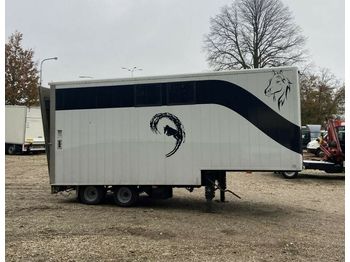 Veetransport sættevogn minisattel trailer für Pferdetransport: billede 1
