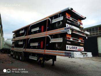 Containerbil/ Veksellad sættevogn LIDER