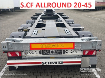 Containerbil/ Veksellad sættevogn SCHMITZ
