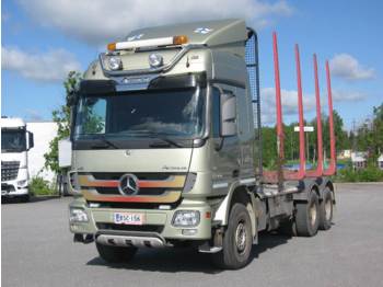 Mercedes-Benz ACTROS 2660-6x4/ 45 - Skovvogn