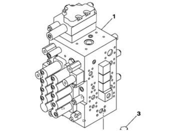 Hydraulisk ventil CASE