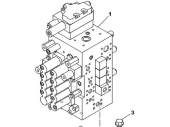 Hydraulisk ventil CASE