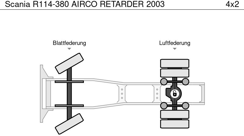 Trækker Scania R114-380 AIRCO RETARDER 2003: billede 20