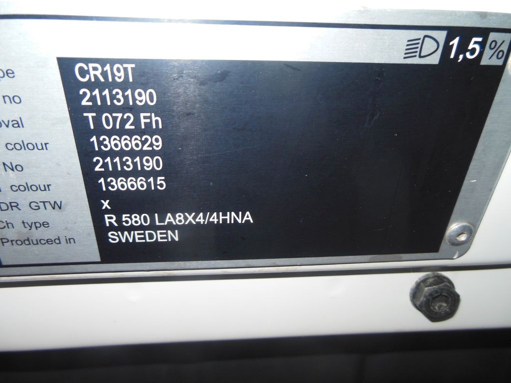 Trækker Scania R580, V8, 8X4, 164.000 KG, TOP STAND!!!: billede 29