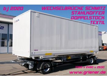 Containerbil/ Veksellad påhængsvogn SCHMITZ
