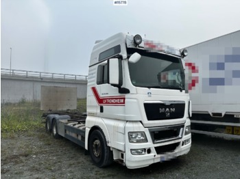 Containerbil/ Veksellad lastbil MAN TGX 26.480