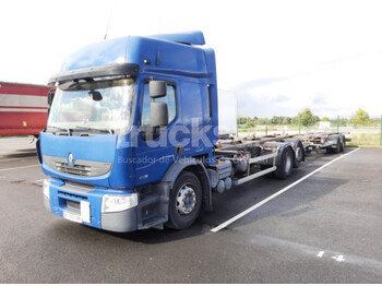 Containerbil/ Veksellad lastbil RENAULT Premium 430