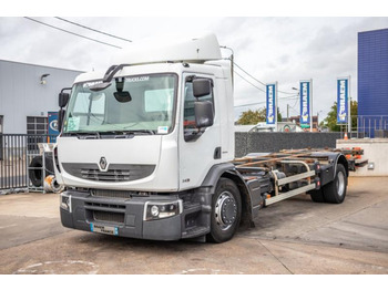 Containerbil/ Veksellad lastbil RENAULT Premium 340