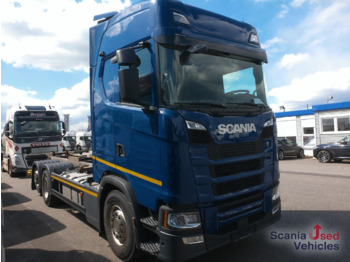 Containerbil/ Veksellad lastbil SCANIA S 450