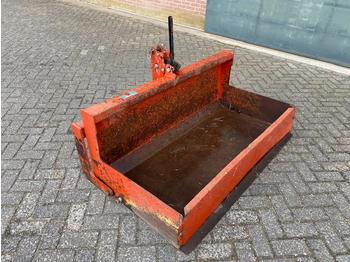 Udstyr for Landbrugsmaskine Hekamp trekkerbak, transportbak, grondbak 150 cm: billede 1
