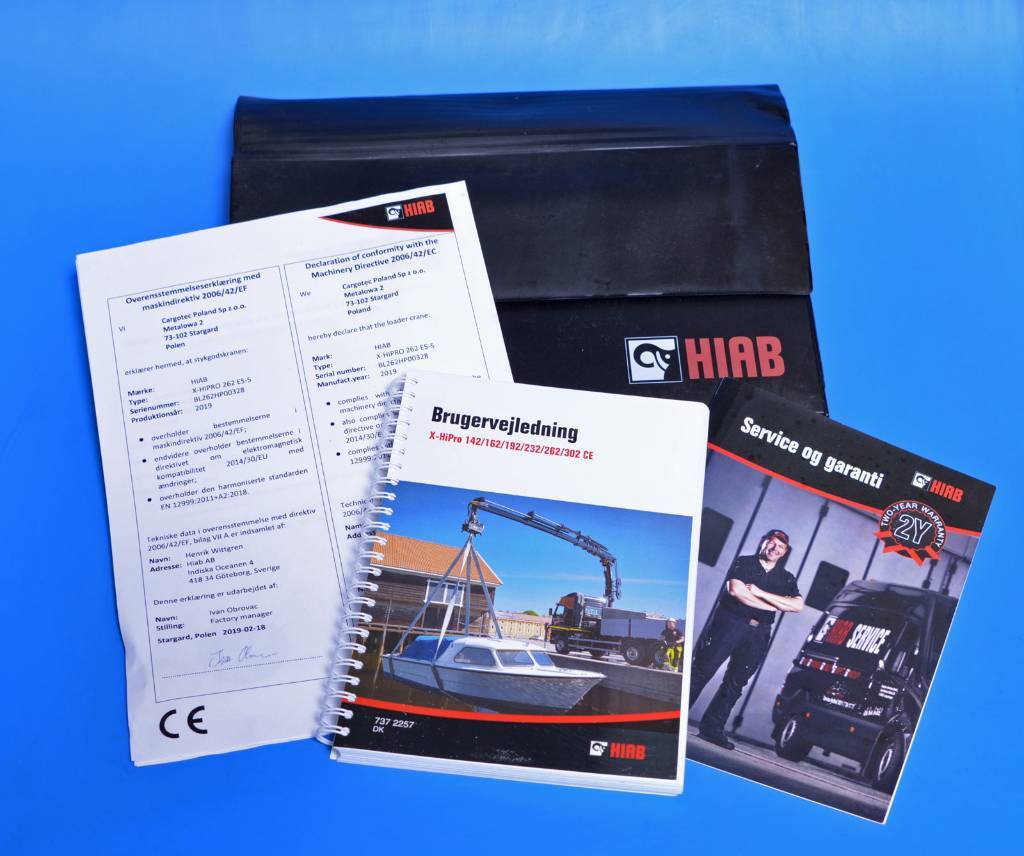 Lastbilkran for Lastbil Hiab X-HIPRO 262 EP-5 CD: billede 10
