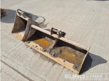  Strickland 48" Ditching, 18" Ditching Bucket 35mm Pin to suit Mini Excavator - Skovl