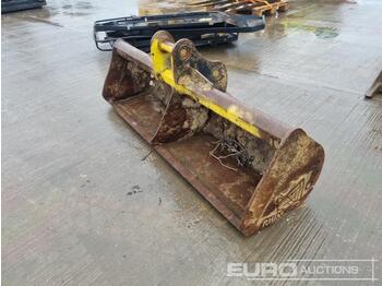  Strickland 60" Ditching, 16", 10" Digging Bucket 40-45mm Pin to suit Mini-6 Ton Excavator - Skovl