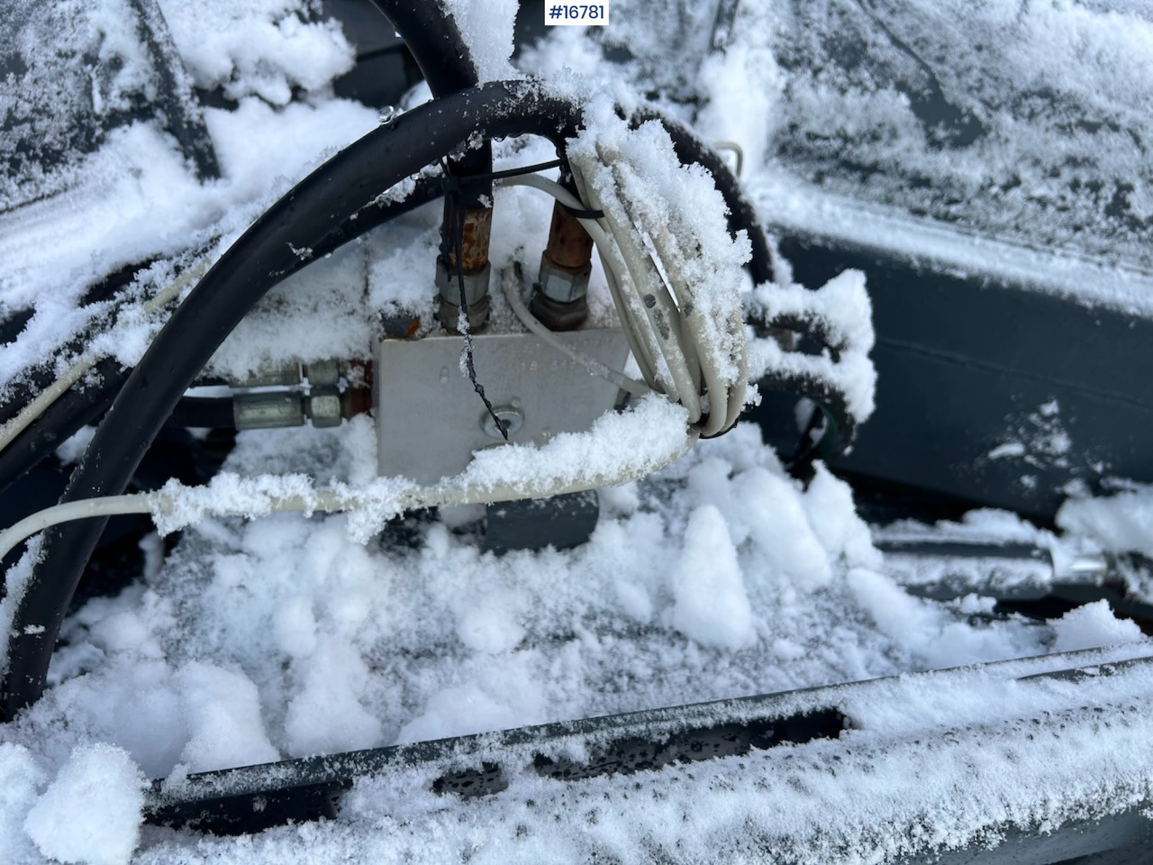 Sneplov V plog V-plog til traktor m / hydraulisk skjær: billede 12