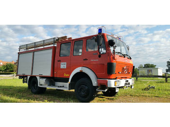 Brandbil Mercedes-Benz Feuerwehr 1222 4x4 TLF 2500l Autobomba: billede 1