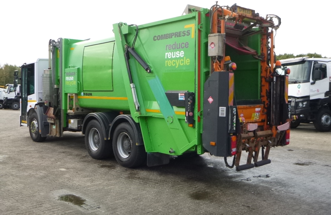 Affaldsmaskine Mercedes Econic 2629LL 6x4 RHD Faun refuse truck: billede 4
