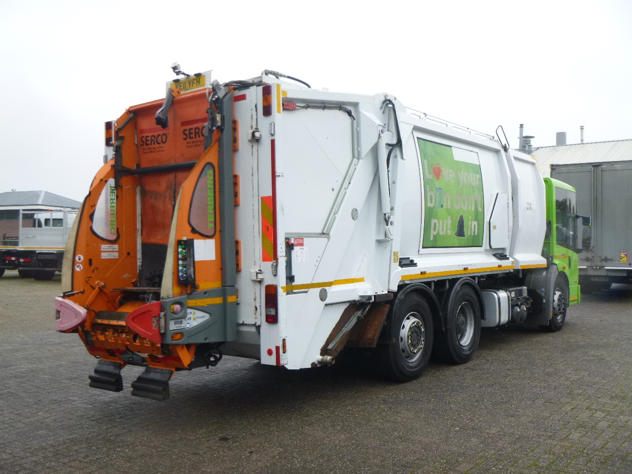 Affaldsmaskine Mercedes Econic 2629 RHD 6x2 Geesink Norba refuse truck: billede 3