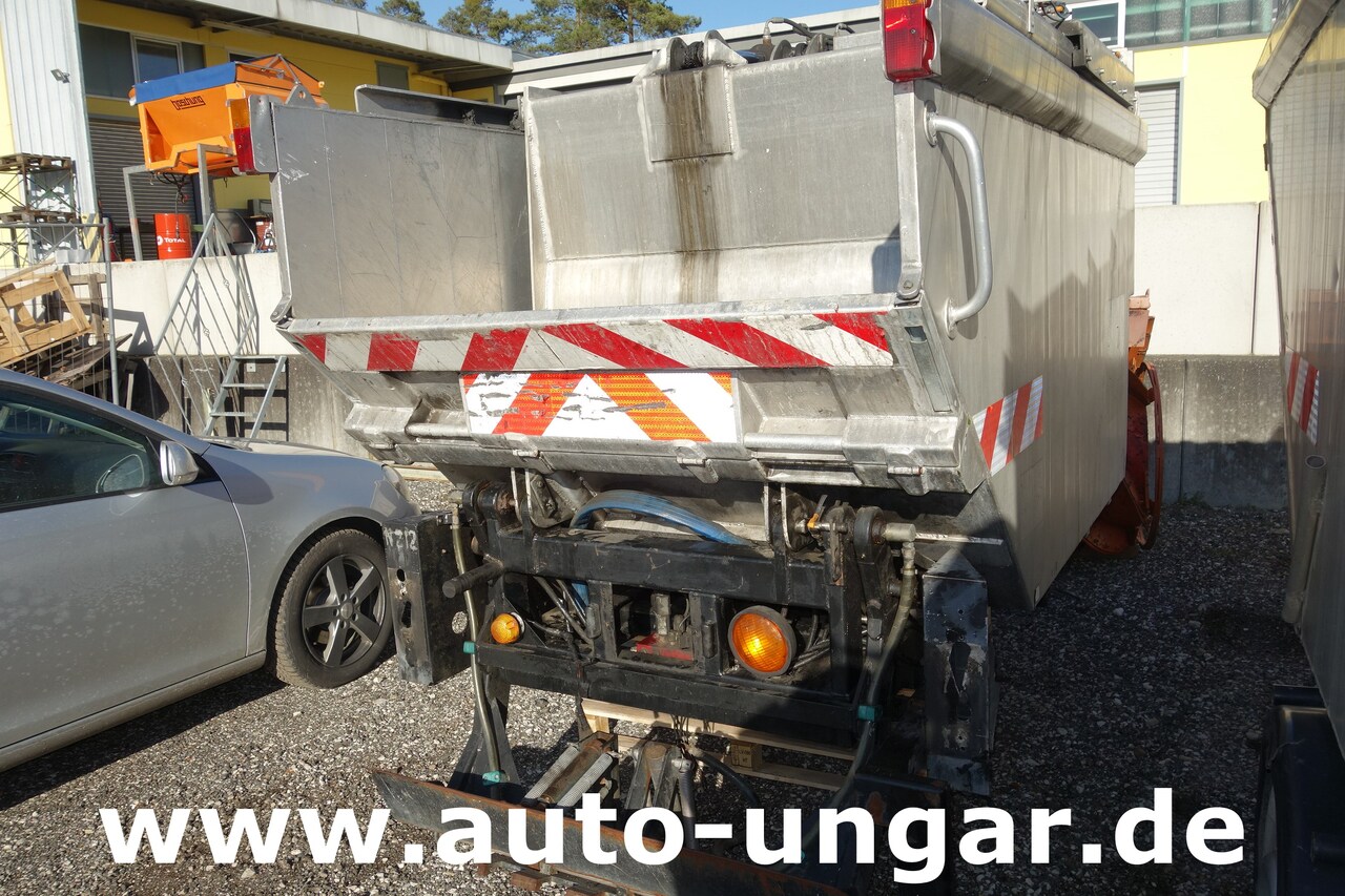 Affaldsmaskine til transportering affald Multicar Müllaufbau PB400 Aluaufbau mit Hilfsrahmen 4m³ Kipper Presse Lifter: billede 17