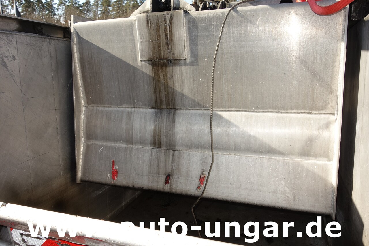 Affaldsmaskine til transportering affald Multicar Müllaufbau PB400 Aluaufbau mit Hilfsrahmen 4m³ Kipper Presse Lifter: billede 5