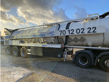 Slamsugemaskine Scania R470 6X2/4 ADR Tanker with 3 chambers,For hazardous material: billede 5