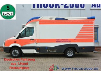 Ambulance Volkswagen Crafter 50 Ambulanz Mobile RTW Krankenwagen 1.Hd: billede 1