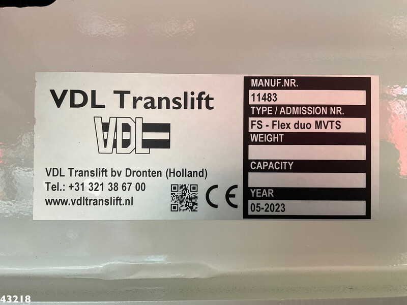 Affaldsmaskine Volvo FE 350 VDL Translift zijlader: billede 19