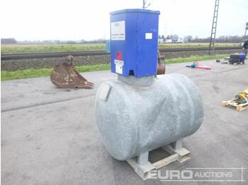 Lagertank 1000L IBC Fuel Tank: billede 1