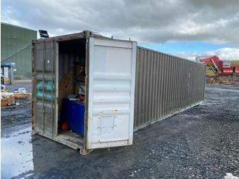 Skibscontainer 40' Container c/w Racking, Filters, Desk (Located at Cumnock, KA18 4QS, Scotland) No crane available - buyer will need to provide crane themselves for loading: billede 1