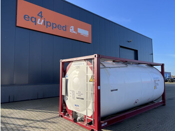 Lagertank CIMC TOP: ISO 20FT 25.010L tankcontainer, L4BN, UN Portable, T11, steam heating, bottom discharge, 5Y + CSC-test: 03/2025: billede 1