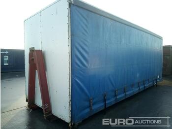 Gardin veksellad, Maxi container Curtainside Body to suit Hook Loader: billede 1