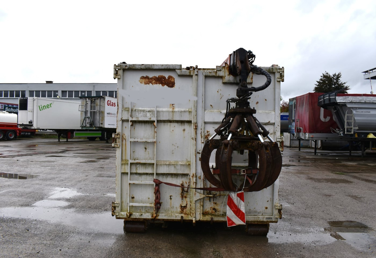 Maxi container (D) 2000 hook trough with crane and grab: billede 20