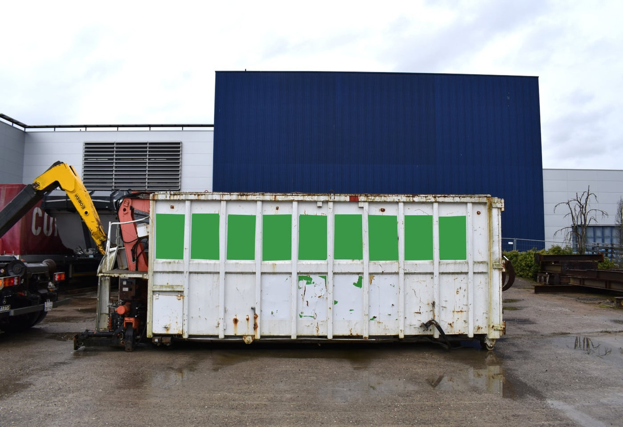 Maxi container (D) 2000 hook trough with crane and grab: billede 18