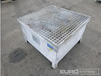 Lagertank Galvanised Drum Stand to suit 280L Oil Tank: billede 1