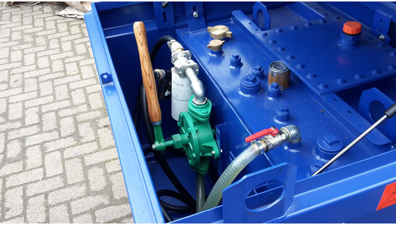 Ny Lagertank til transportering brandstof IBC tank met handpomp: billede 4