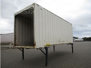 Veksellad til varevogne / - Jumbo Wechselkoffer OHNE Rolltor 7,45 m: billede 1