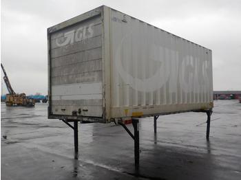 Veksellad til varevogne Kerex 7.45m Steel Swap Box, Roll Door: billede 1