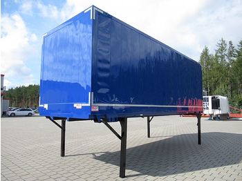 Veksellad til varevogne Krone - BDF Wechselkoffer 7,45 m Rolltor Lack neu: billede 1