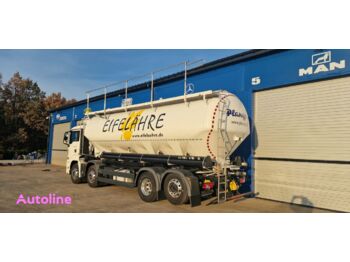 Tankcontainer til transportering mel MAN Zabudowa FELDBINDER silos transport mąka cement pasza zboże: billede 1
