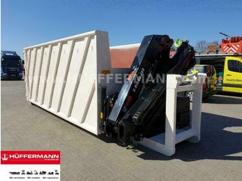 Maxi container, Lastbil med kran Mercedes-Benz GARANT Abrollbehälter HIAB Ladekran X 188-3: billede 1